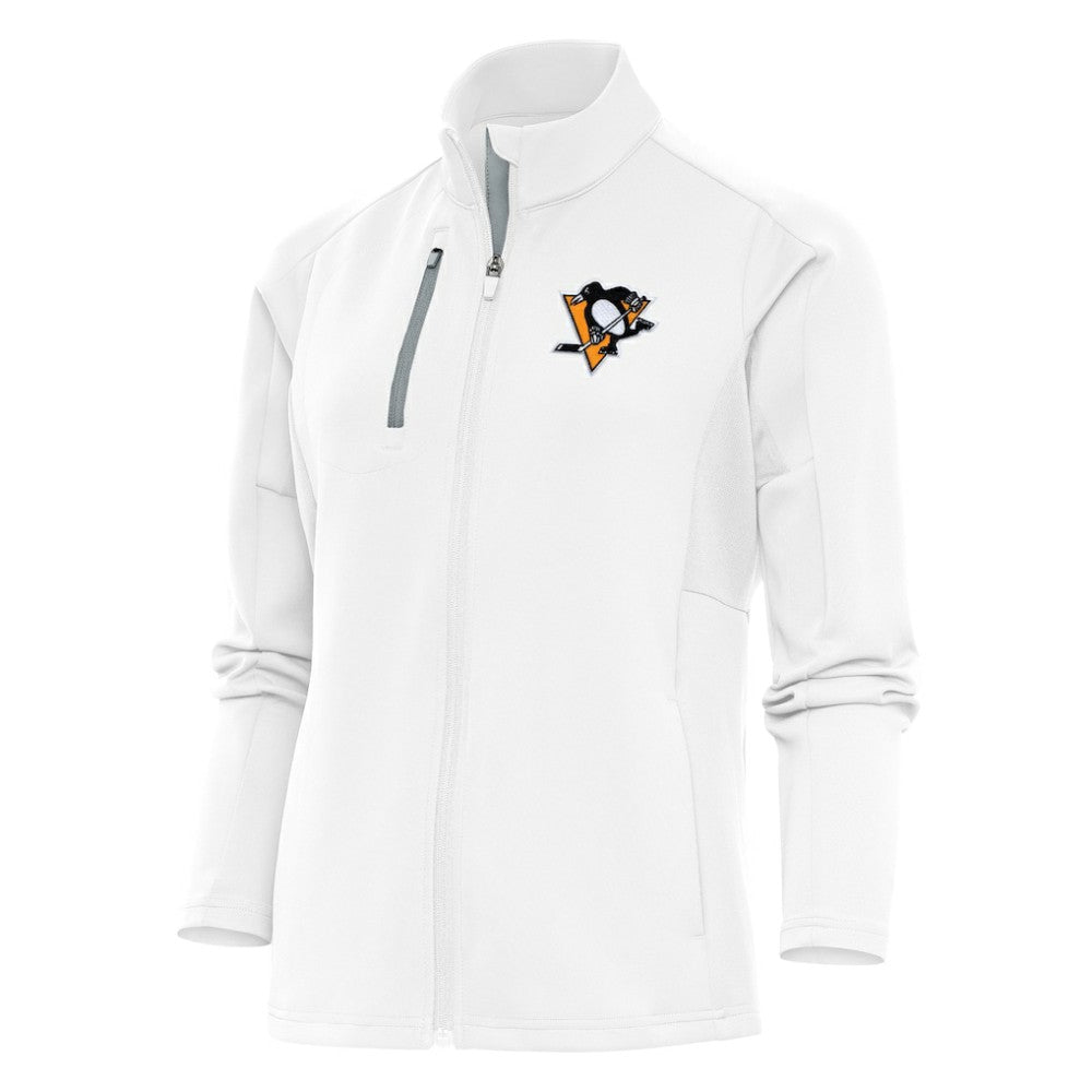 NHL Pittsburgh Penguins Antigua Women's Team Logo Generation Full-Zip Jacket