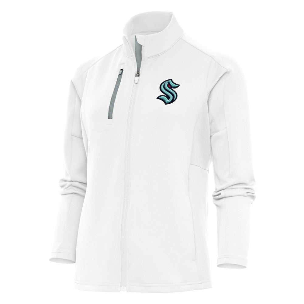 NHL Seattle Kraken Antigua Women's Team Logo Generation Full-Zip Jacket
