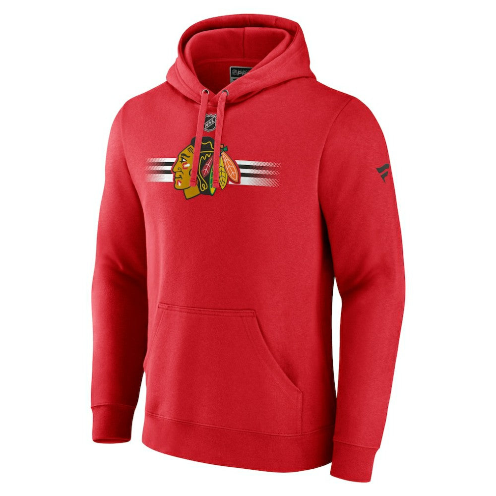 NHL Chicago Blackhawks Fanatics Authentic Pro Secondary Pullover Hoodie