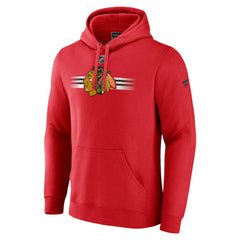 NHL Chicago Blackhawks Fanatics Authentic Pro Secondary Pullover Hoodie