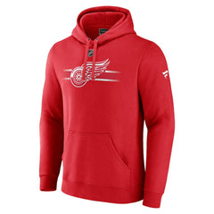 NHL Detroit Red Wings Fanatics Authentic Pro Secondary Pullover Hoodie
