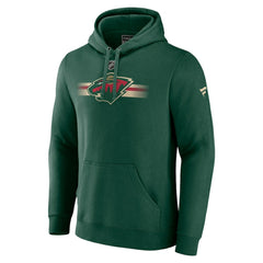 NHL Minnesota Wild Fanatics Authentic Pro Secondary Pullover Hoodie