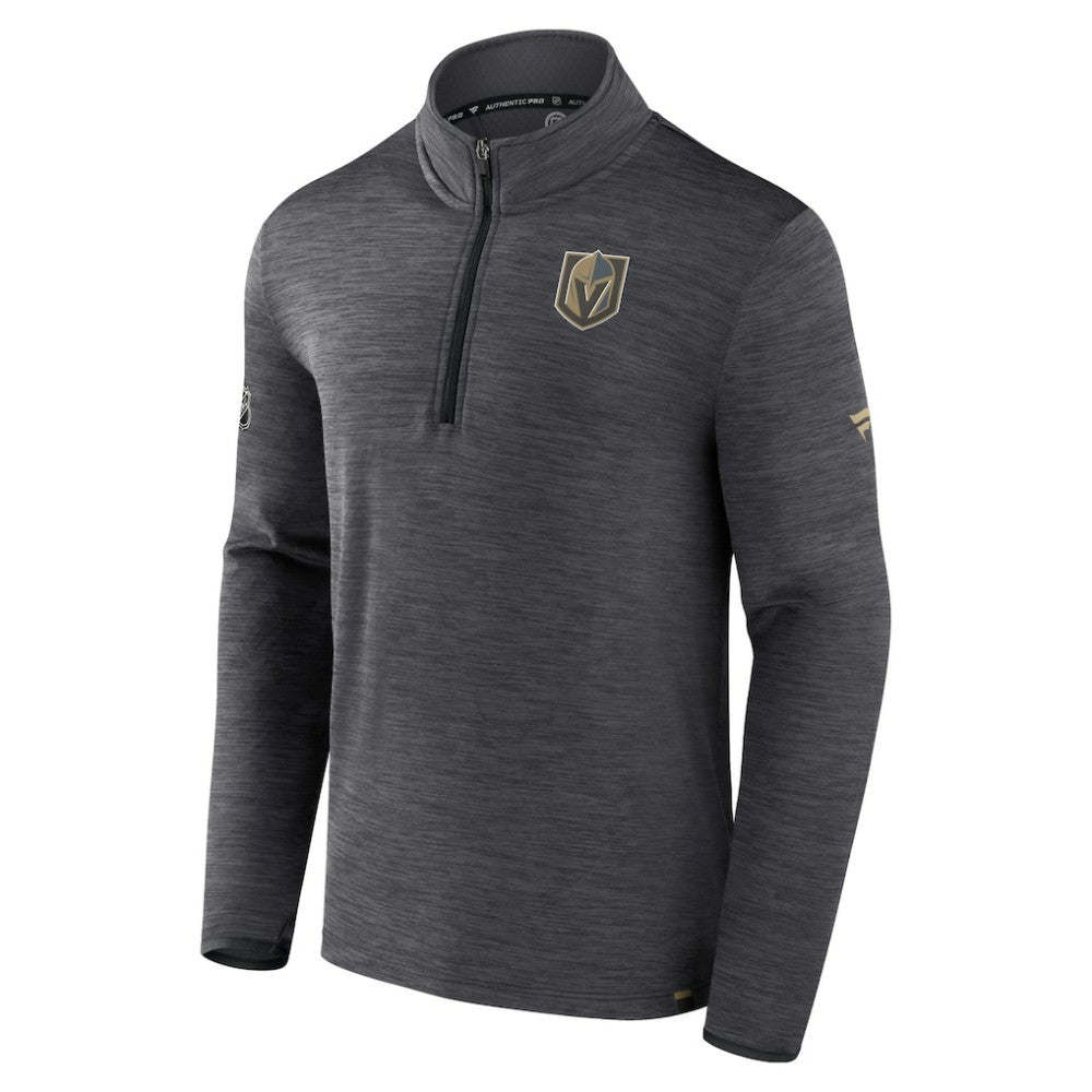 NHL Vegas Golden Knights Fanatics Authentic Pro Quarter-Zip Pullover Top