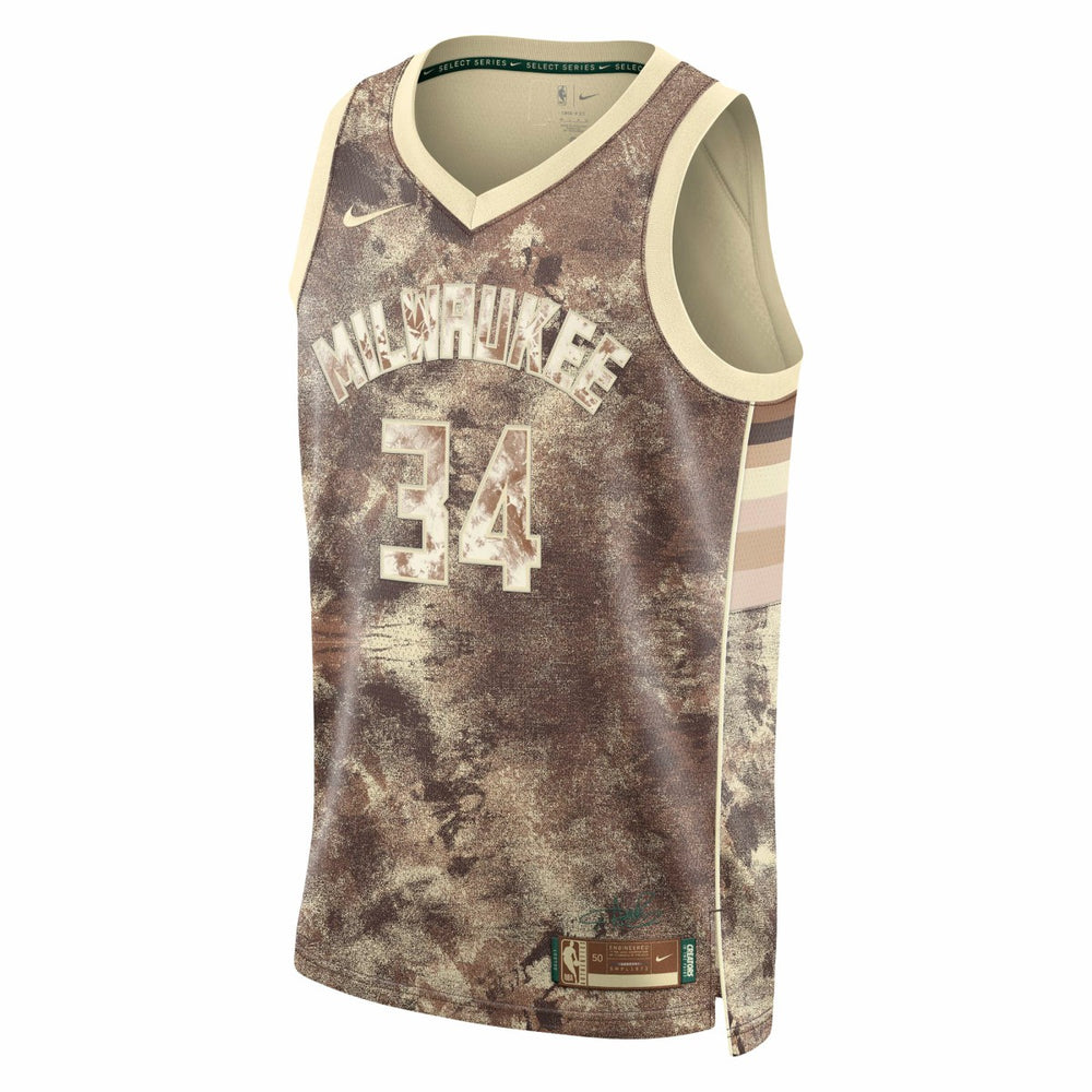 Nike Giannis Antetokounmpo Milwaukee Bucks Unisex Select Series Swingman Jersey