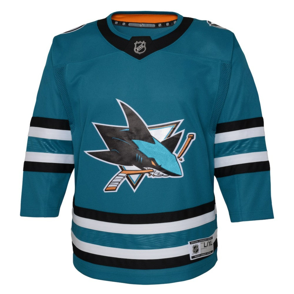 NHL San Jose Sharks Youth Premier Jersey