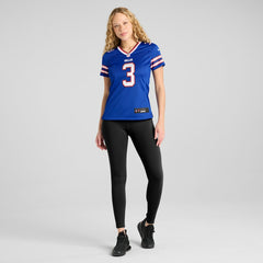 Damar Hamlin  Women's Game Jersey - Buffalo Bills Jerseys