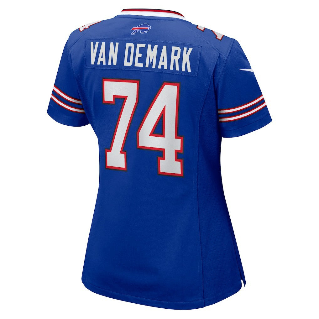 Ryan Van Demark  Women's Game Player Jersey - Buffalo Bills Jerseys