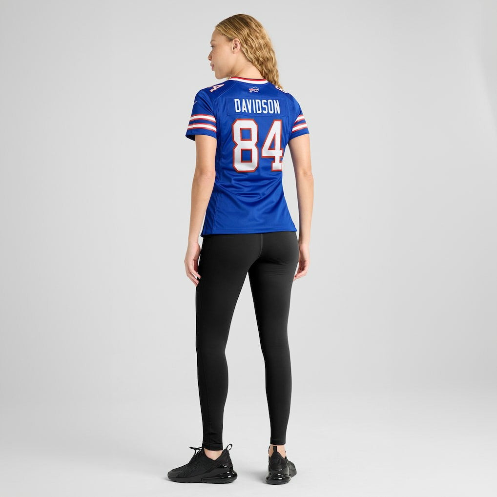 Zach Davidson  Women's Game Player Jersey - Buffalo Bills Jerseys