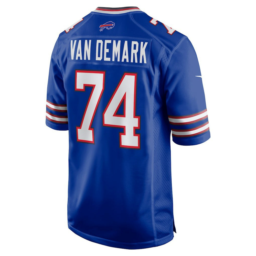 Ryan Van Demark  Game Player Jersey - Buffalo Bills Jerseys