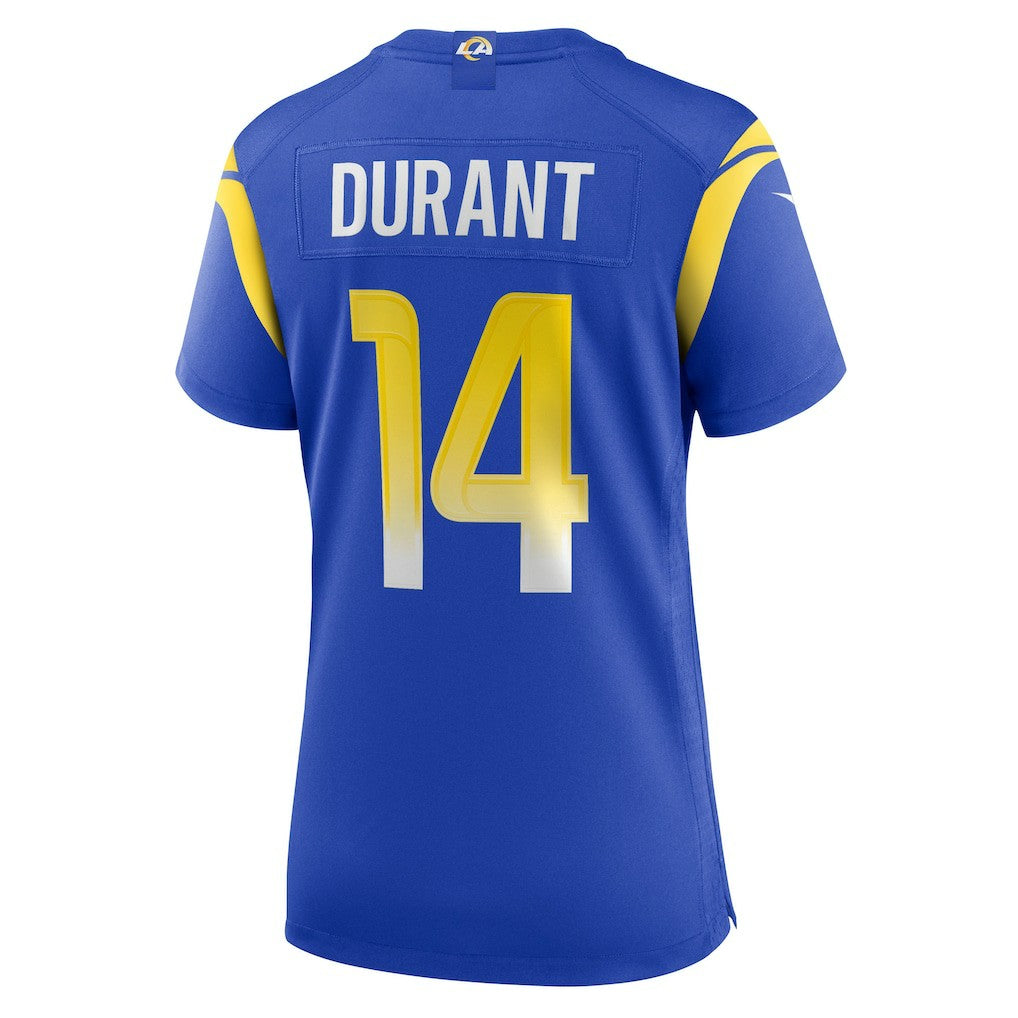 Cobie Durant  Women's Game Player Jersey - Los Angeles Rams Jerseys