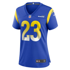 Kyren Williams  Women's Game Player Jersey - Los Angeles Rams Jerseys