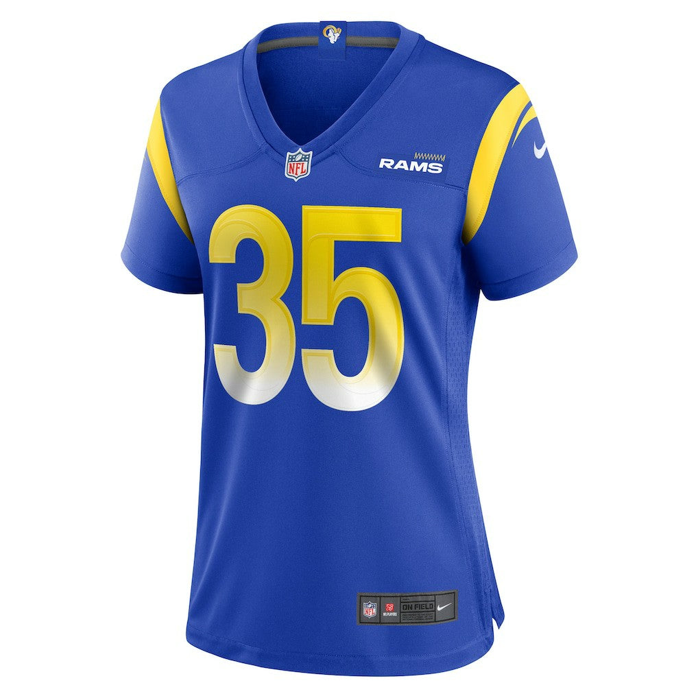 Jake Hummel  Women's Game Player Jersey - Los Angeles Rams Jerseys