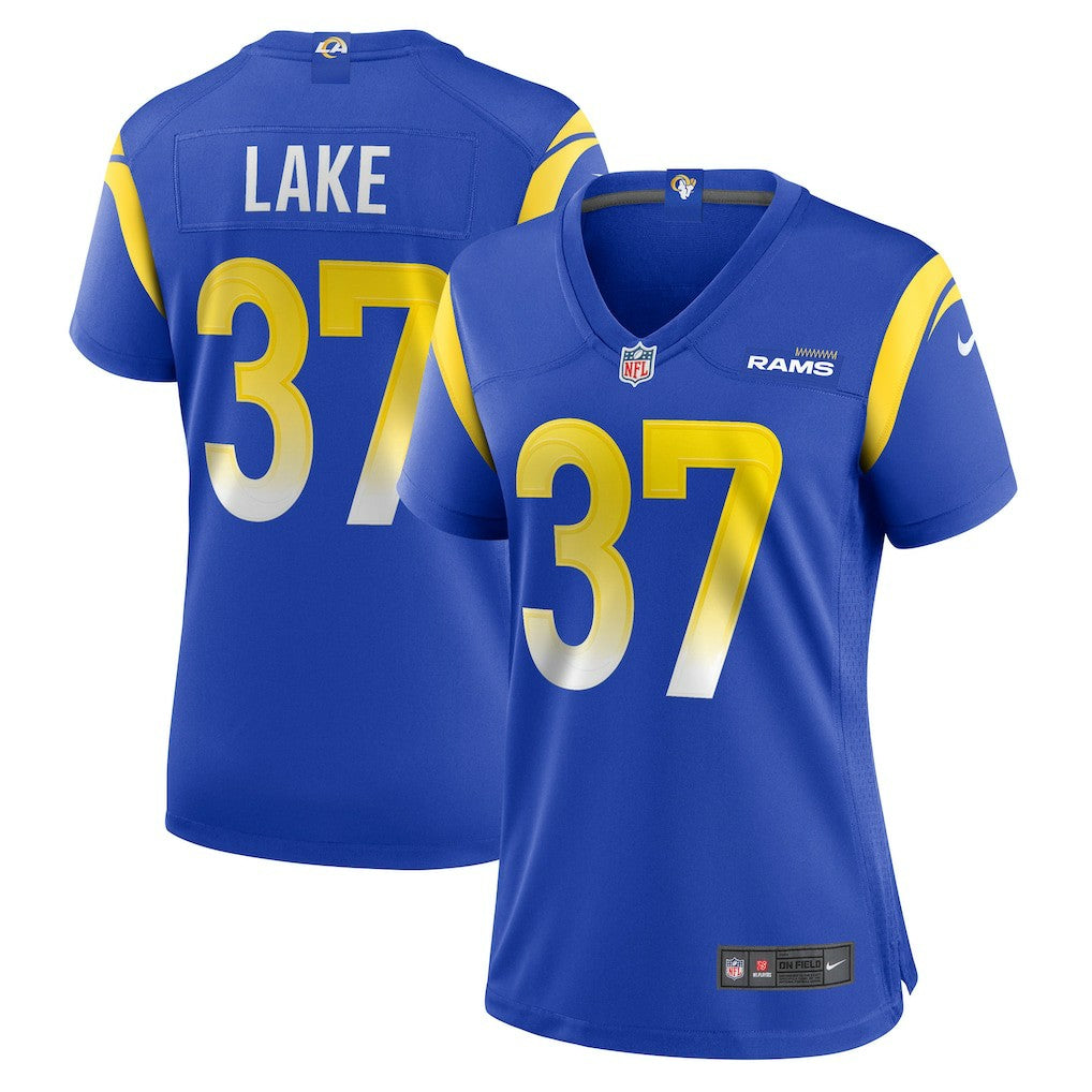 Quentin Lake  Women's Game Player Jersey - Los Angeles Rams Jerseys