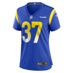 Quentin Lake  Women's Game Player Jersey - Los Angeles Rams Jerseys