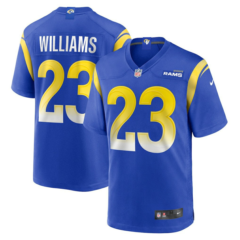 Kyren Williams  Game Player Jersey - Los Angeles Rams Jerseys
