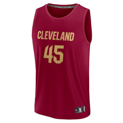 Fanatics Donovan Mitchell Cleveland Cavaliers Fast Break Replica Jersey sale
