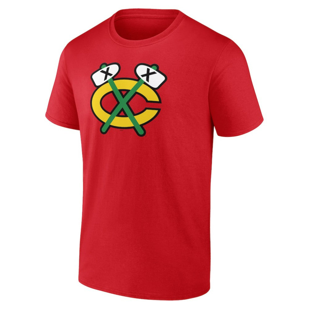 NHL Chicago Blackhawks Shoulder Patch Logo T-Shirt