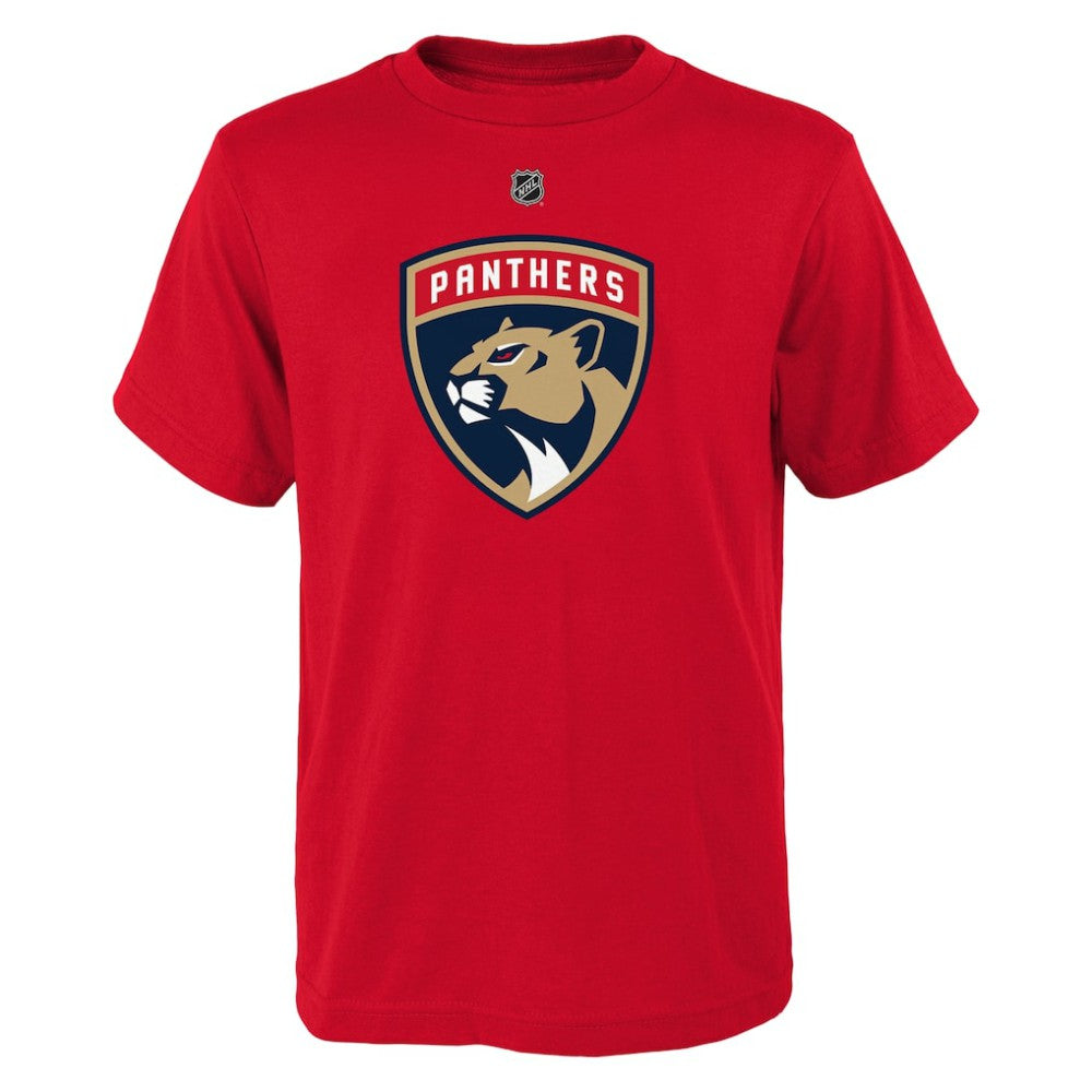 NHL Matthew Tkachuk Florida Panthers Youth Player Name & Number T-Shirt