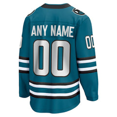 NHL San Jose Sharks Fanatics Home Breakaway Custom Jersey