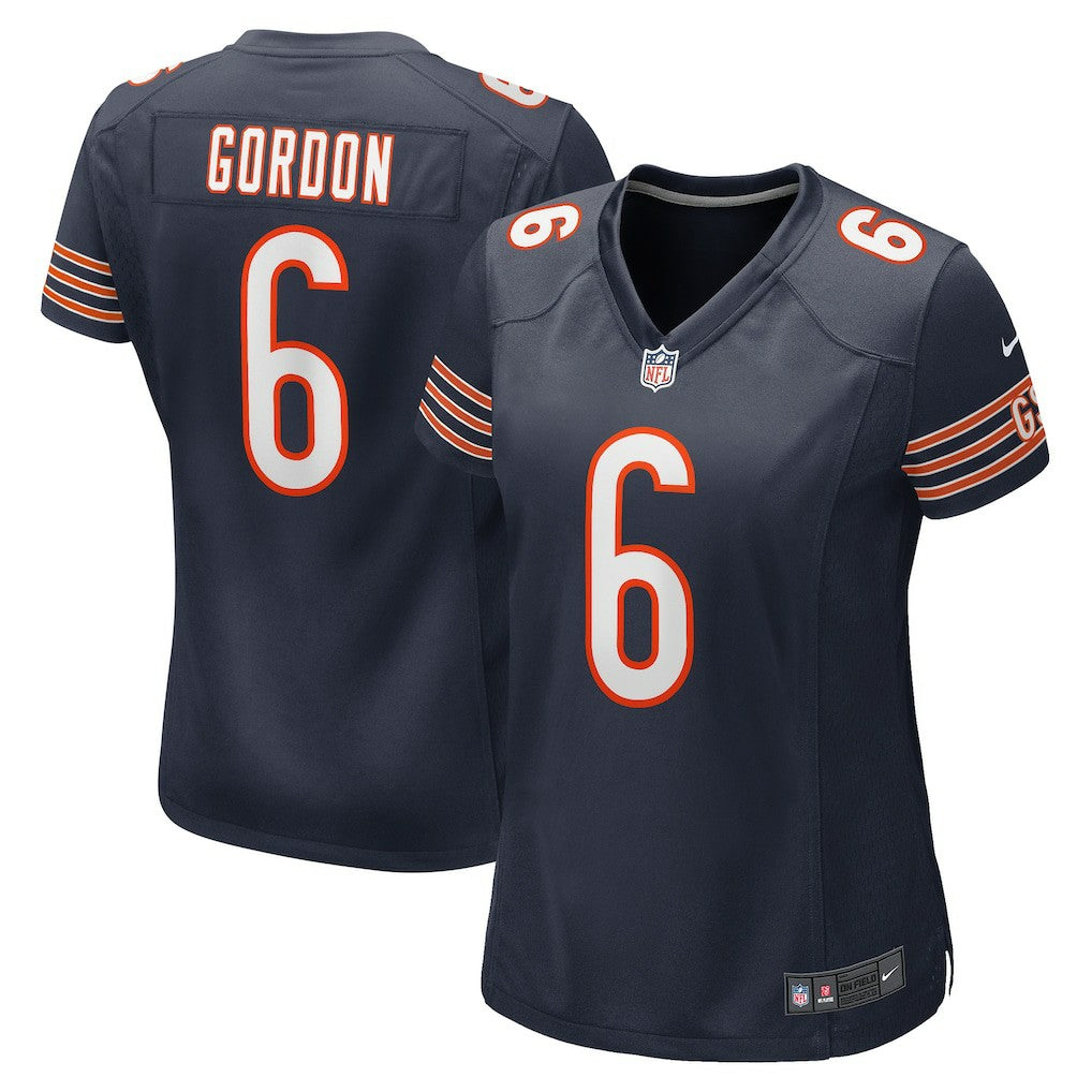 Kyler Gordon  Women's Game Player Jersey - Chicago Bears Jerseys