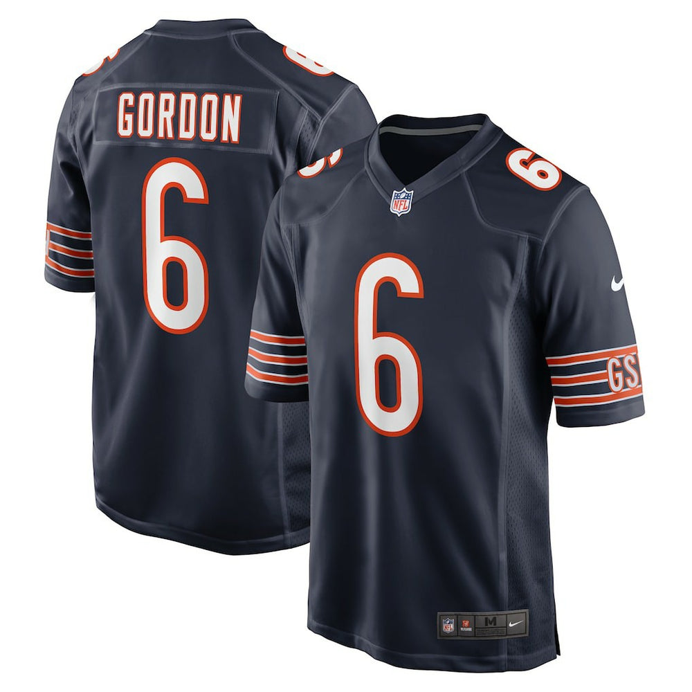 Kyler Gordon  Game Player Jersey - Chicago Bears Jerseys