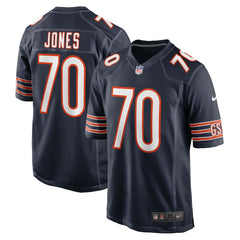 Braxton Jones  Game Player Jersey - Chicago Bears Jerseys