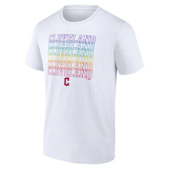 White Cleveland Guardians City Pride T-Shirt