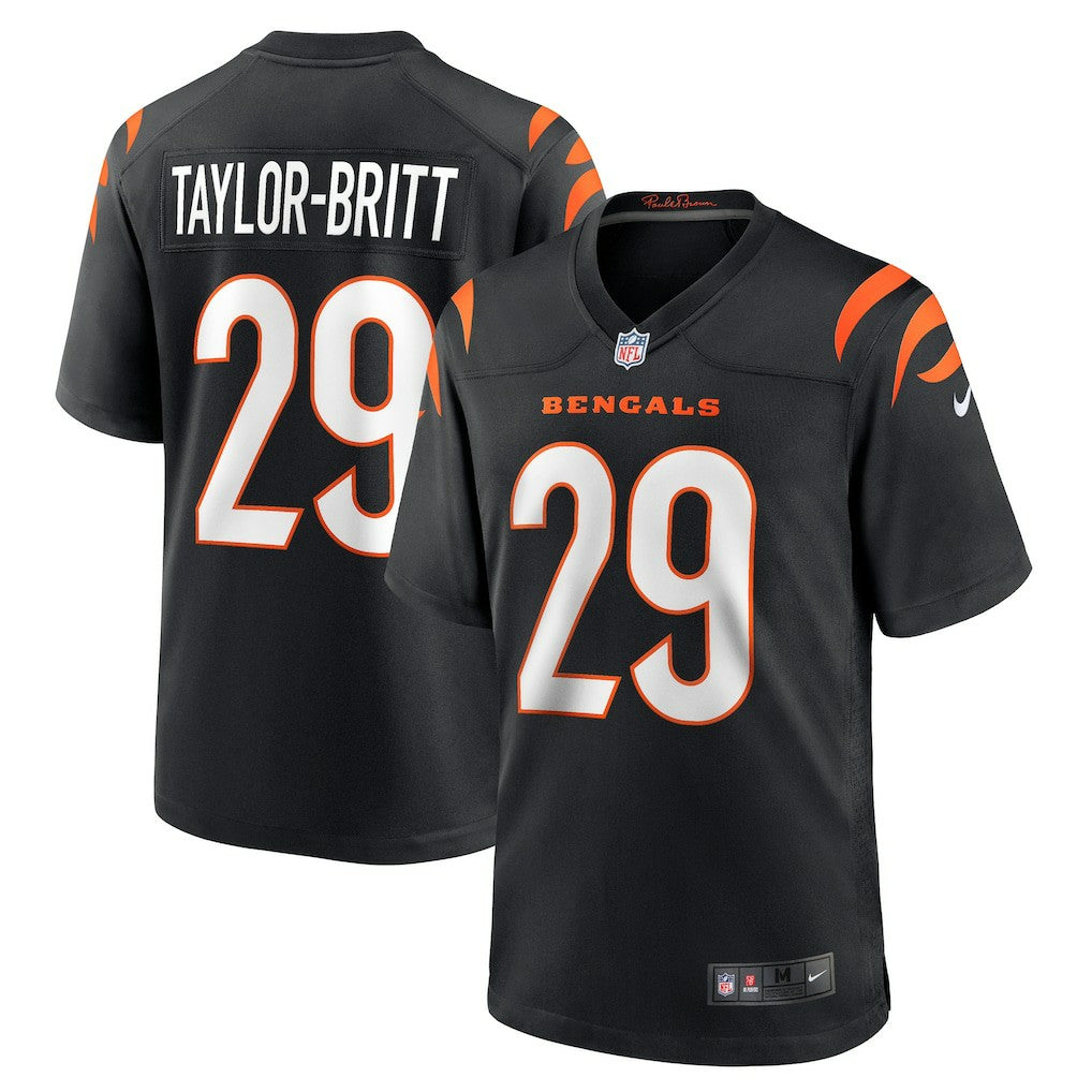 Cam Taylor-Britt  Game Player Jersey - Cincinnati Bengals Jerseys
