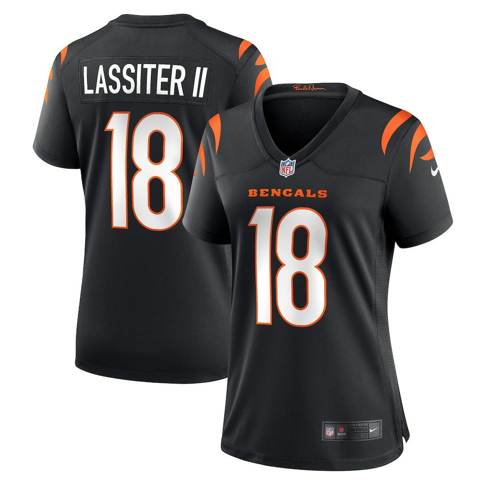 Kwamie Lassiter II  Women's Game Player Jersey - Cincinnati Bengals Jerseys
