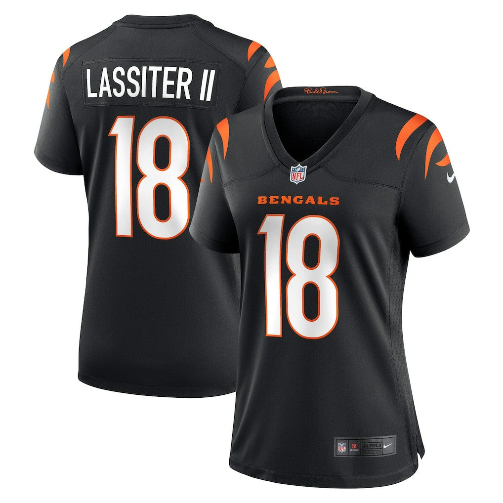 Kwamie Lassiter II  Women's Game Player Jersey - Cincinnati Bengals Jerseys