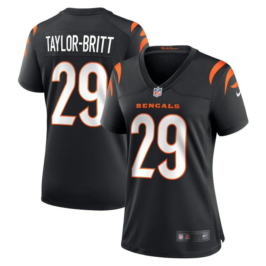 Cam Taylor-Britt  Women's Game Player Jersey - Cincinnati Bengals Jerseys