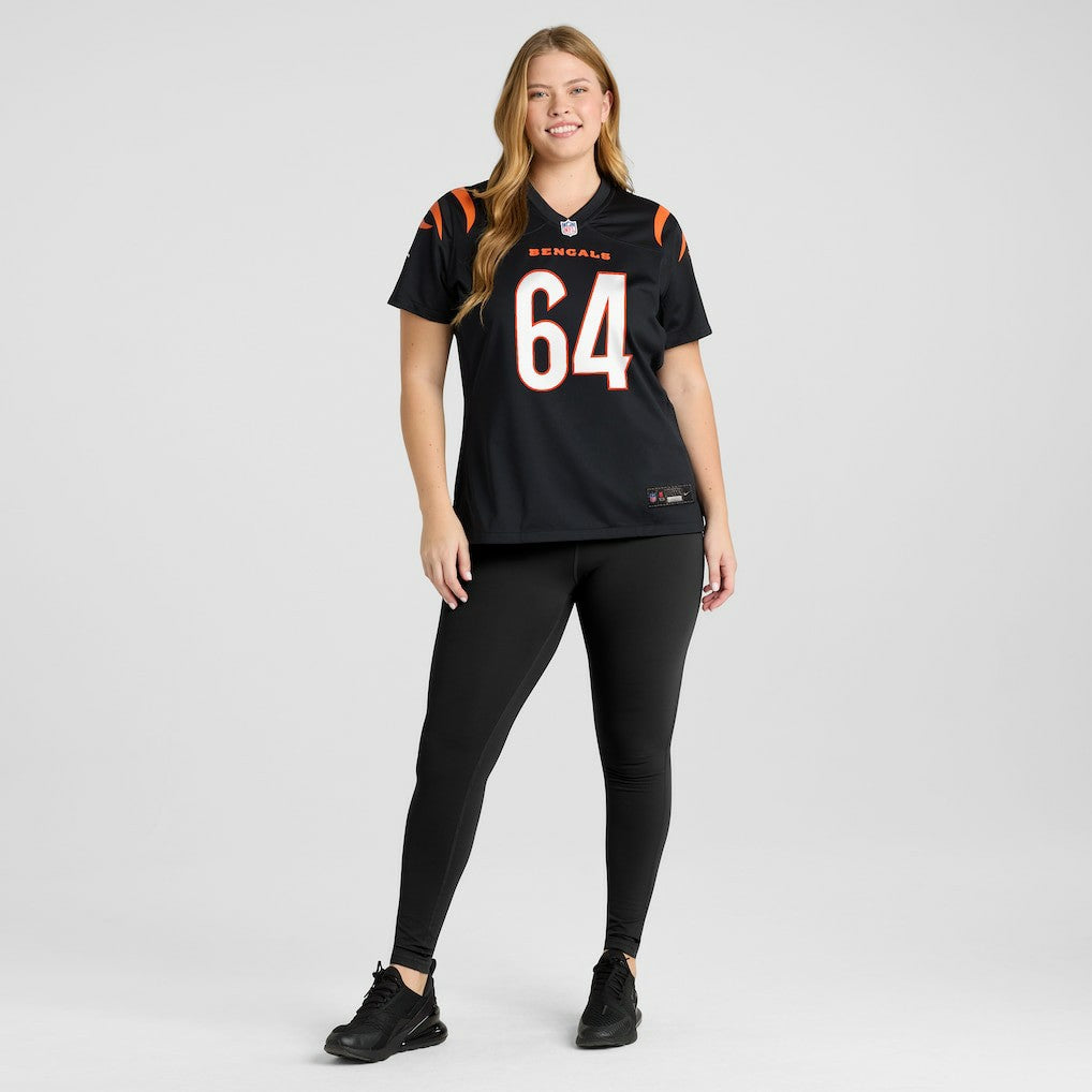 Ted Karras  Women's Game Player Jersey - Cincinnati Bengals Jerseys