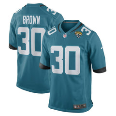 Montaric Brown  Game Player Jersey - Jacksonville Jaguars Jerseys