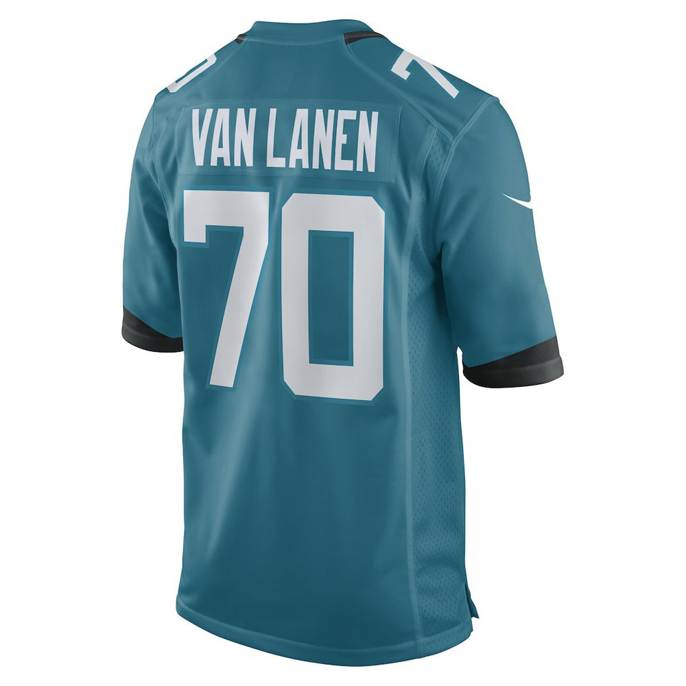 Cole Van Lanen  Game Player Jersey - Jacksonville Jaguars Jerseys
