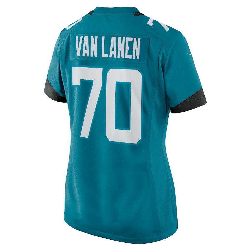 Cole Van Lanen  Women's Game Player Jersey - Jacksonville Jaguars Jerseys