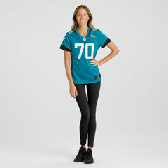 Cole Van Lanen  Women's Game Player Jersey - Jacksonville Jaguars Jerseys