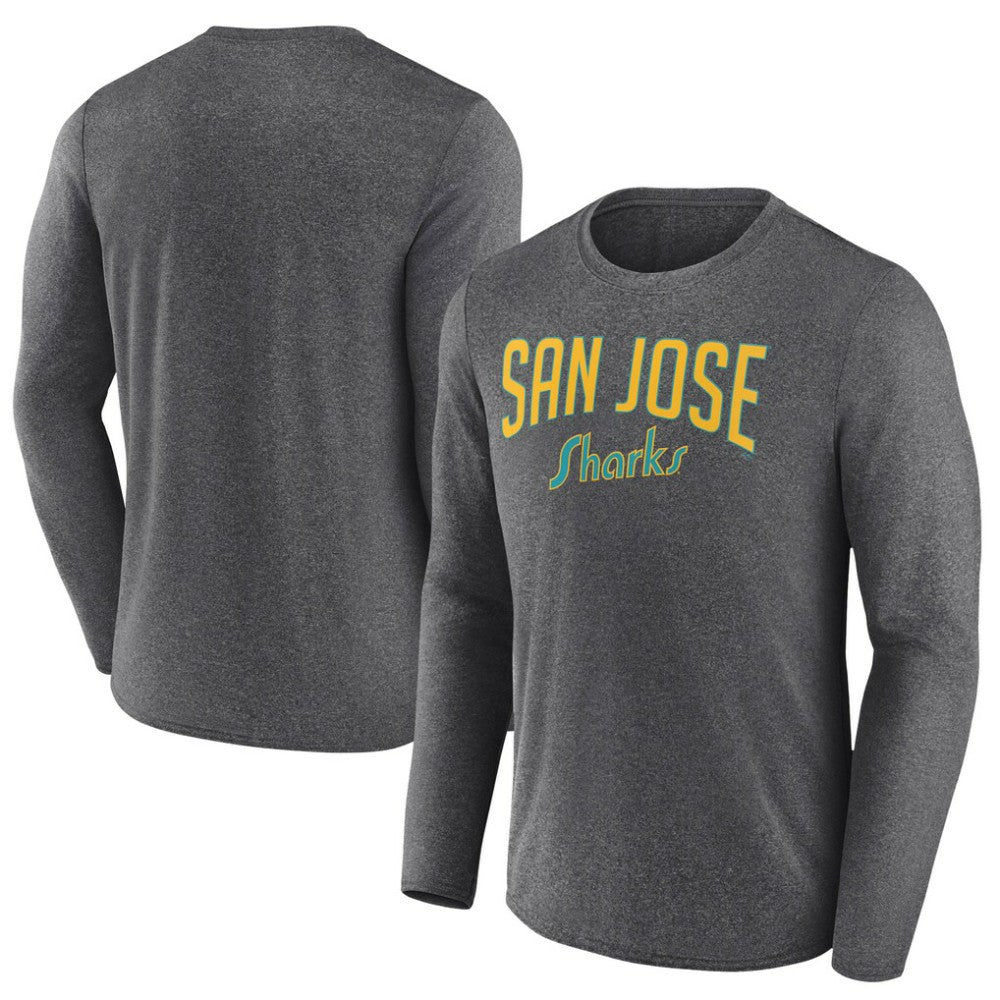 NHL San Jose Sharks Fanatics Special Edition 2.0 Scoring Chance Long Sleeve T-Shirt