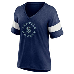 NHL Seattle Kraken Fanatics Women's Special Edition 2.0 Ring The Alarm V-Neck T-Shirt