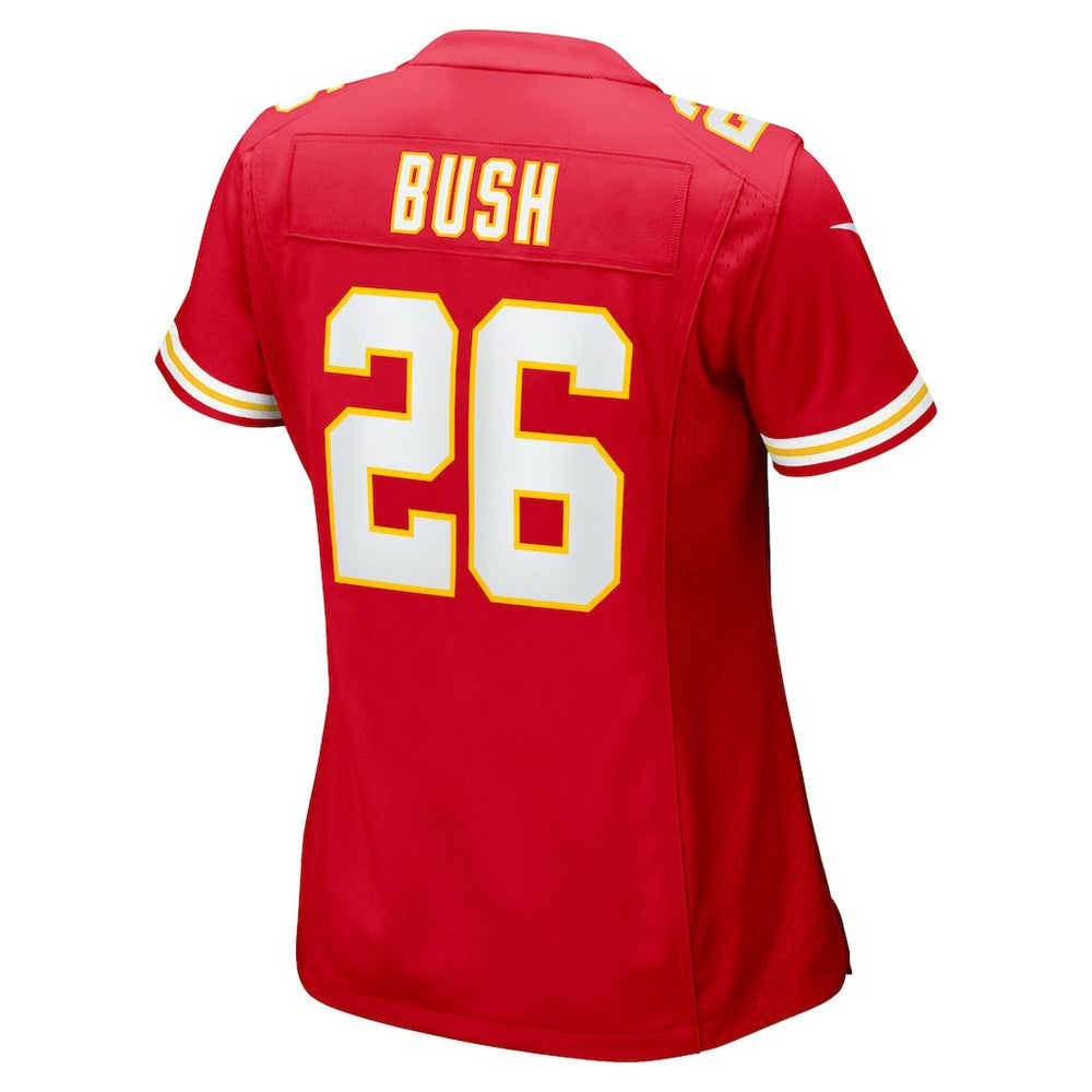 Deon Bush  Women's Game Player Jersey - Kansas City Chiefs Jerseys