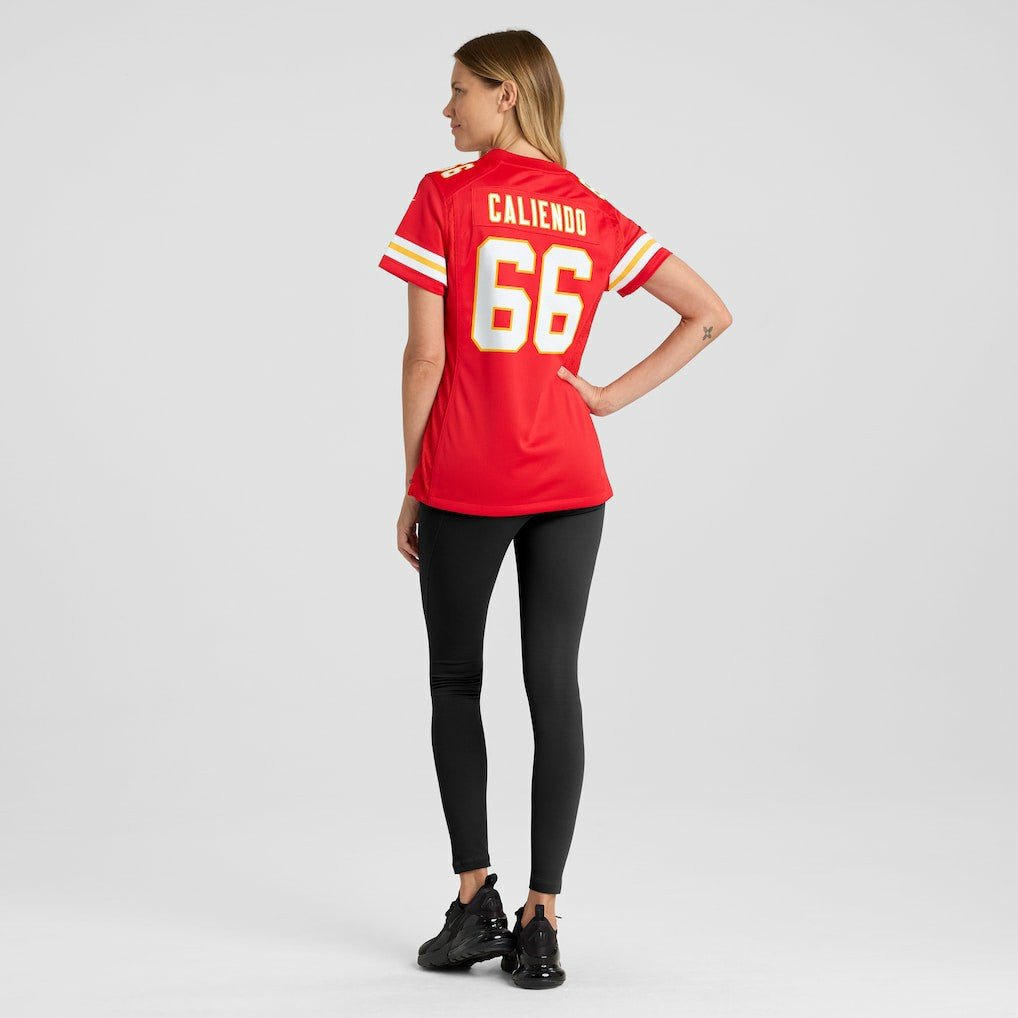 Mike Caliendo  Women's Game Player Jersey - Kansas City Chiefs Jerseys