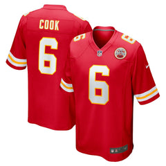 Bryan Cook  Game Player Jersey - Kansas City Chiefs Jerseys