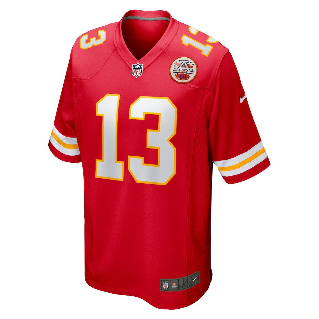 Nazeeh Johnson  Game Player Jersey - Kansas City Chiefs Jerseys