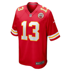 Nazeeh Johnson  Game Player Jersey - Kansas City Chiefs Jerseys