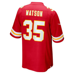 Jaylen Watson  Game Player Jersey - Kansas City Chiefs Jerseys