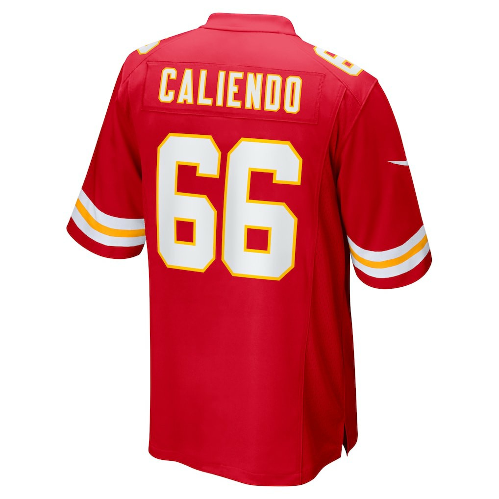 Mike Caliendo  Game Player Jersey - Kansas City Chiefs Jerseys