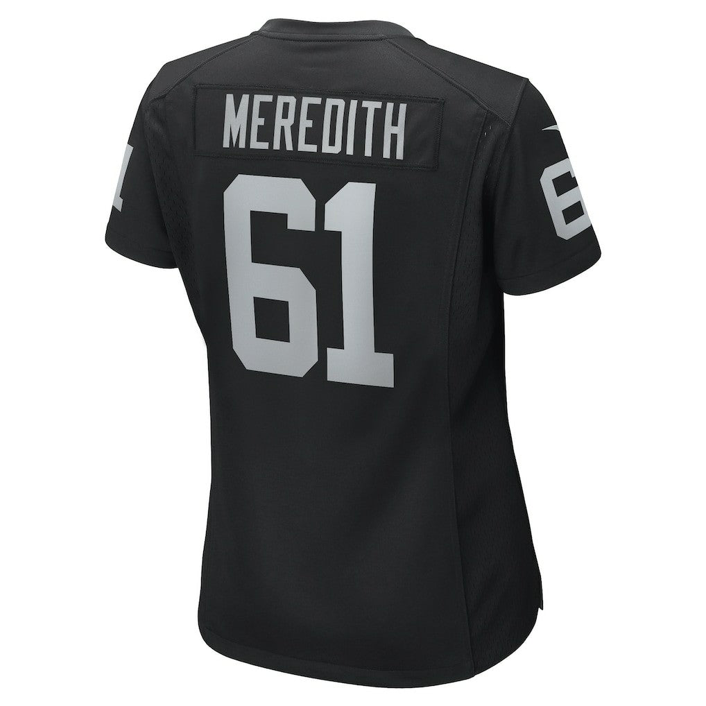 Jordan Meredith  Women's Game Player Jersey - Las Vegas Raiders Jerseys