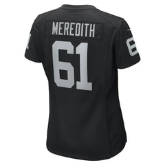 Jordan Meredith  Women's Game Player Jersey - Las Vegas Raiders Jerseys