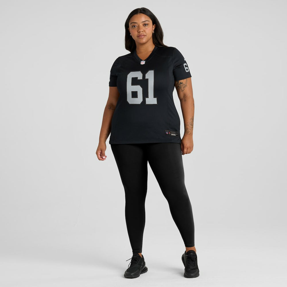Jordan Meredith  Women's Game Player Jersey - Las Vegas Raiders Jerseys