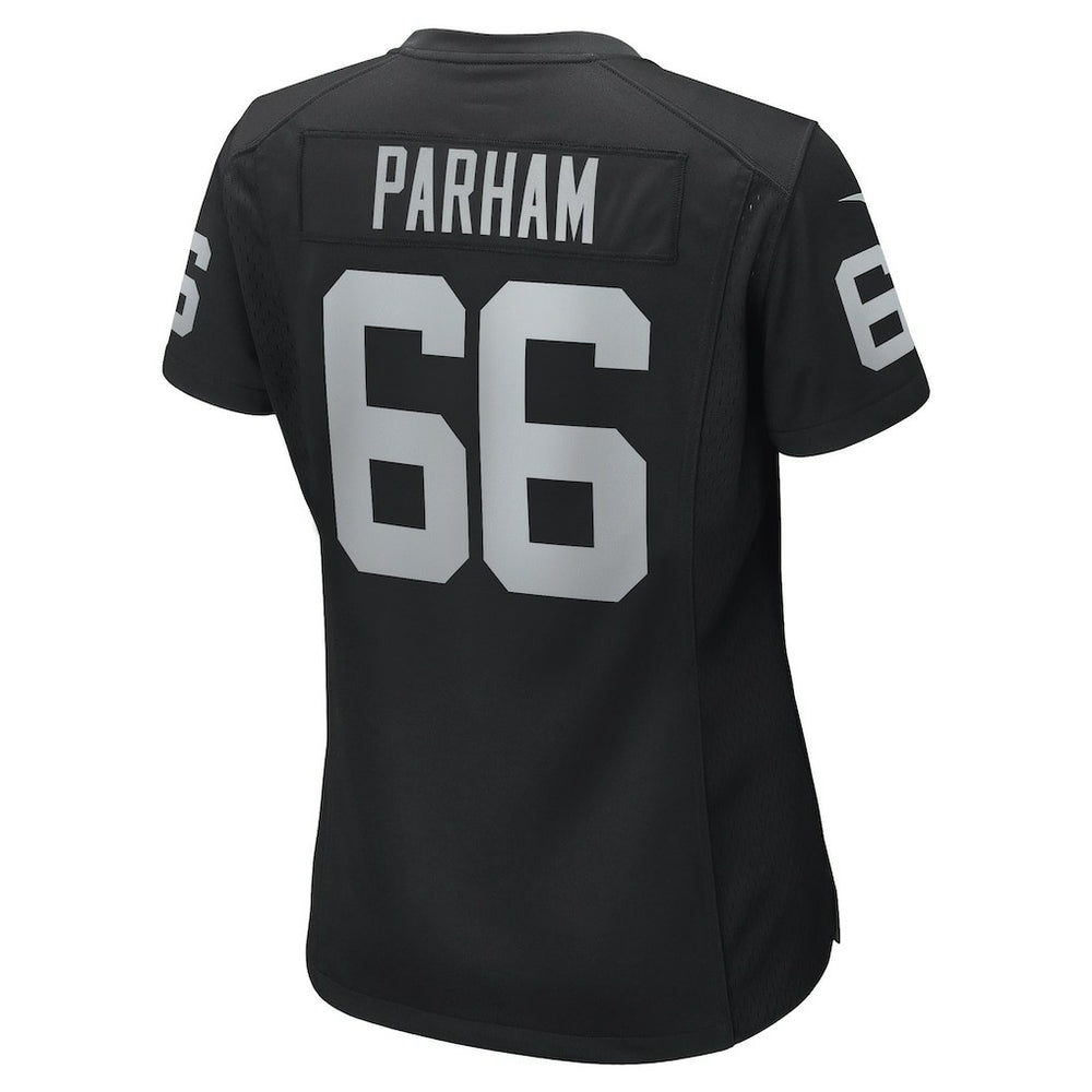 Dylan Parham  Women's Game Player Jersey - Las Vegas Raiders Jerseys