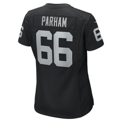 Dylan Parham  Women's Game Player Jersey - Las Vegas Raiders Jerseys